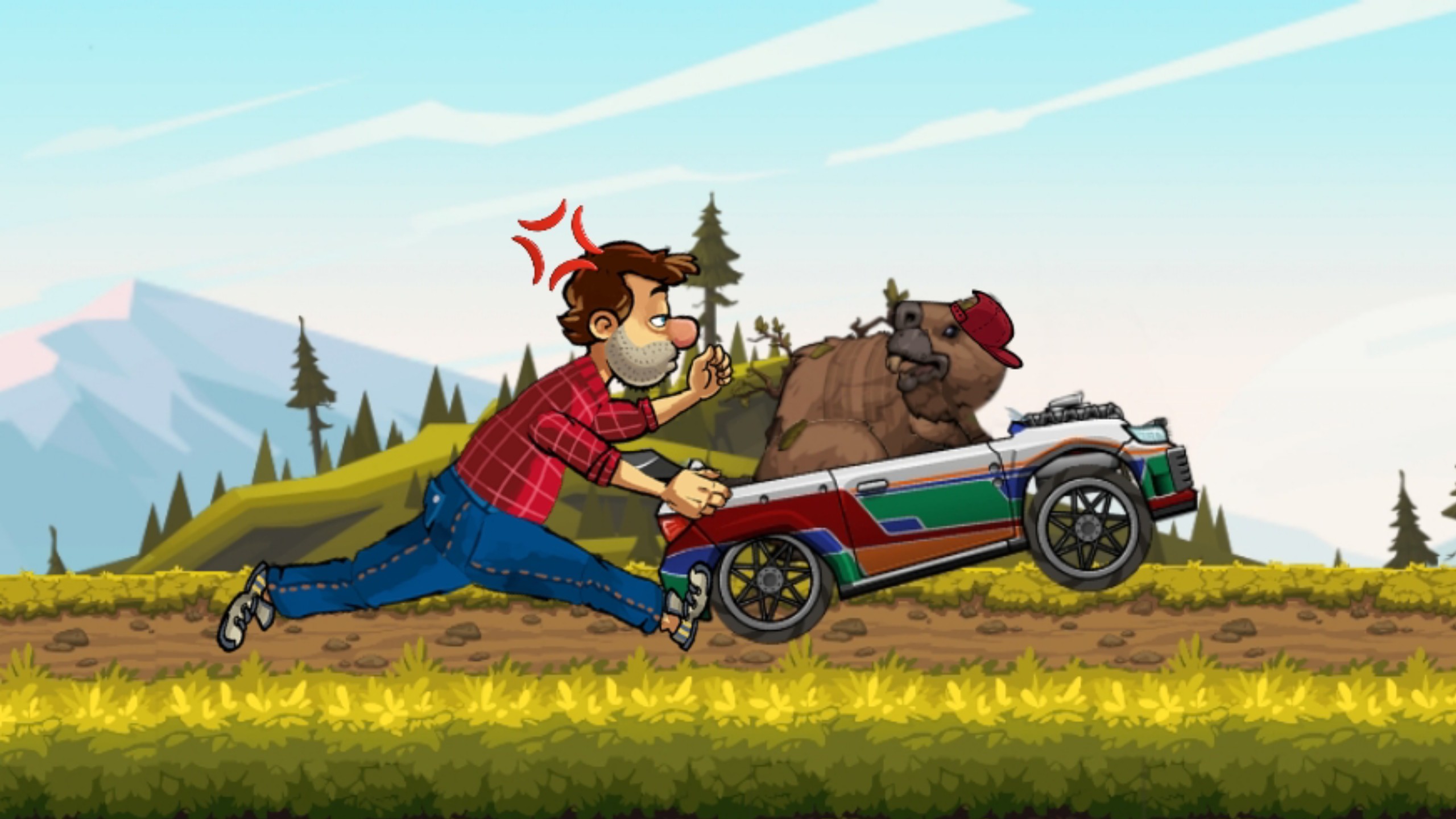 【登山赛车2】拉力精通体验+春瀑谷破万