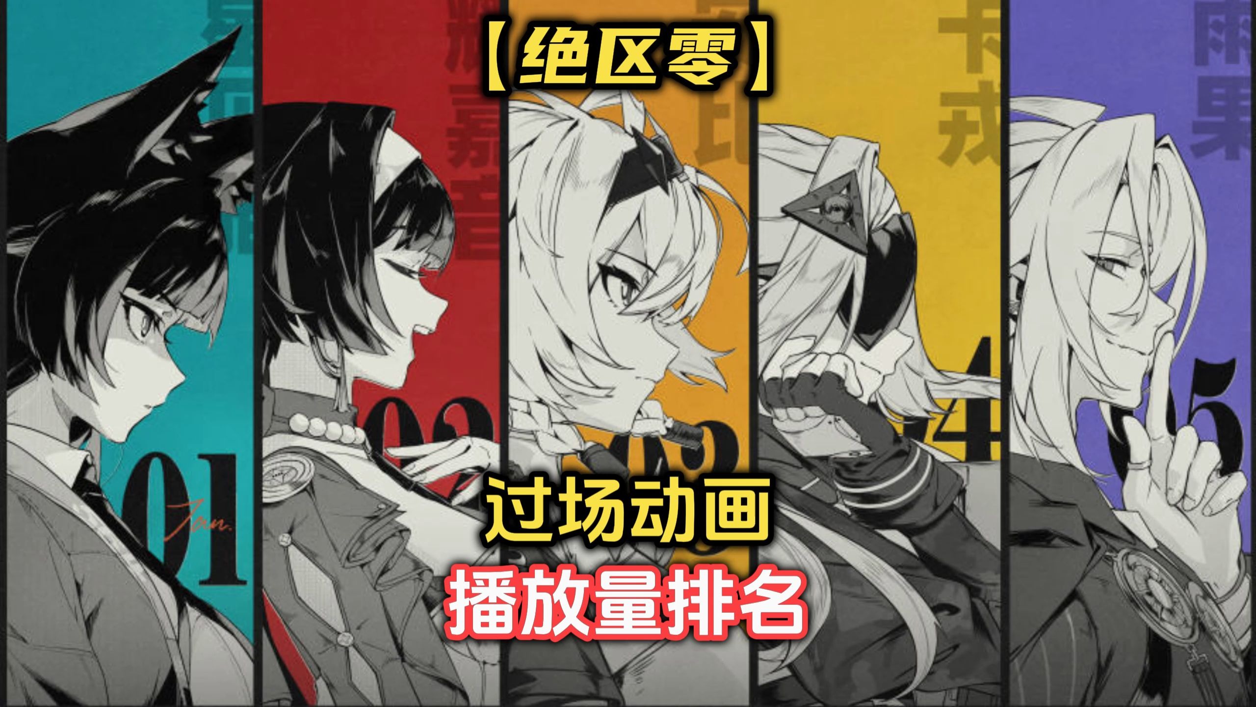 【绝区零周年回顾】过场动画播放量排名，看看你最喜欢哪一个？