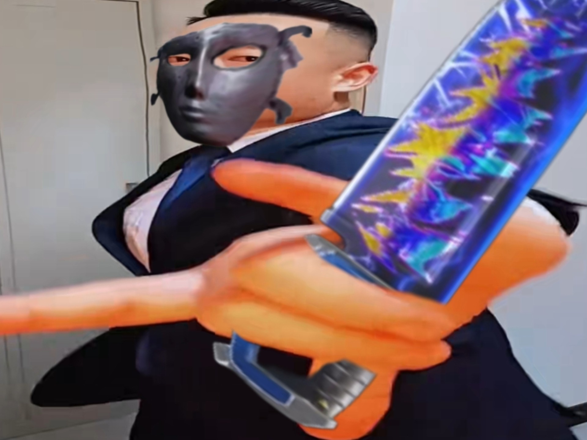 大手子不语，只是一味的faker我的bin