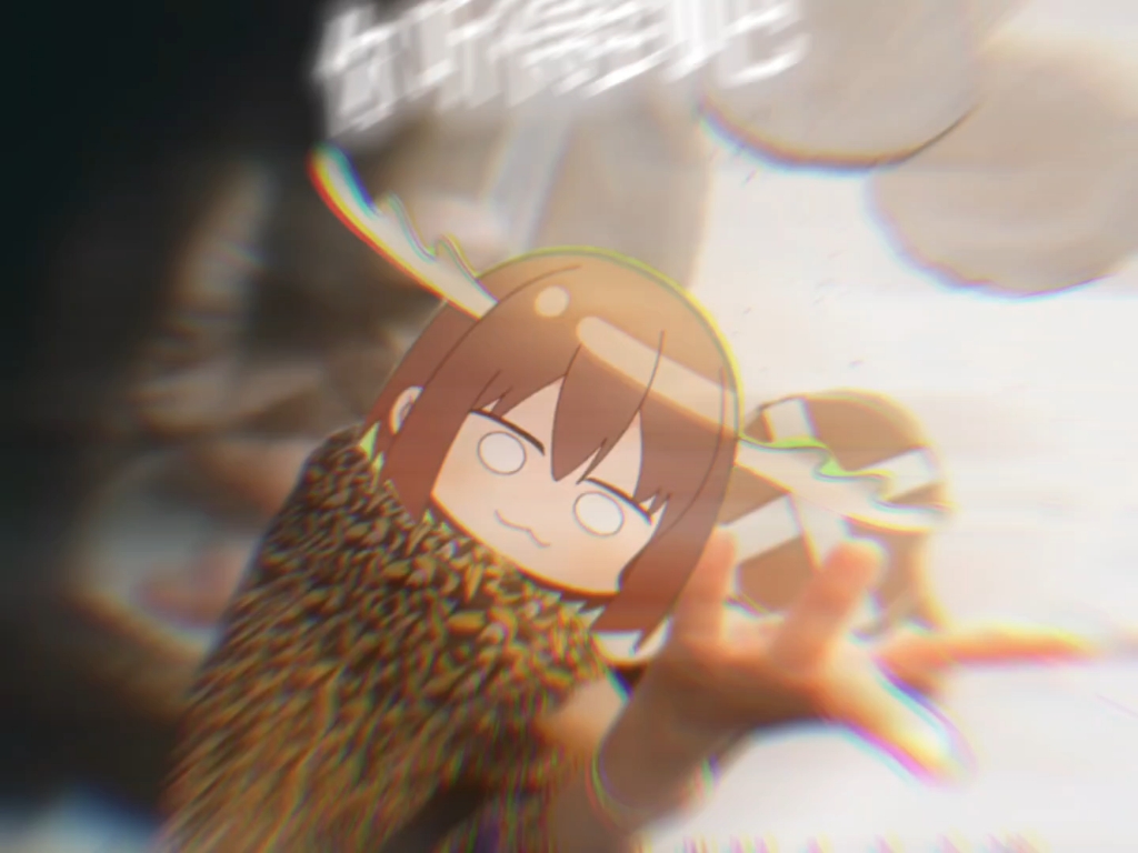 “趁我吃鹿仙贝的时候，就抓紧逃跑吧”