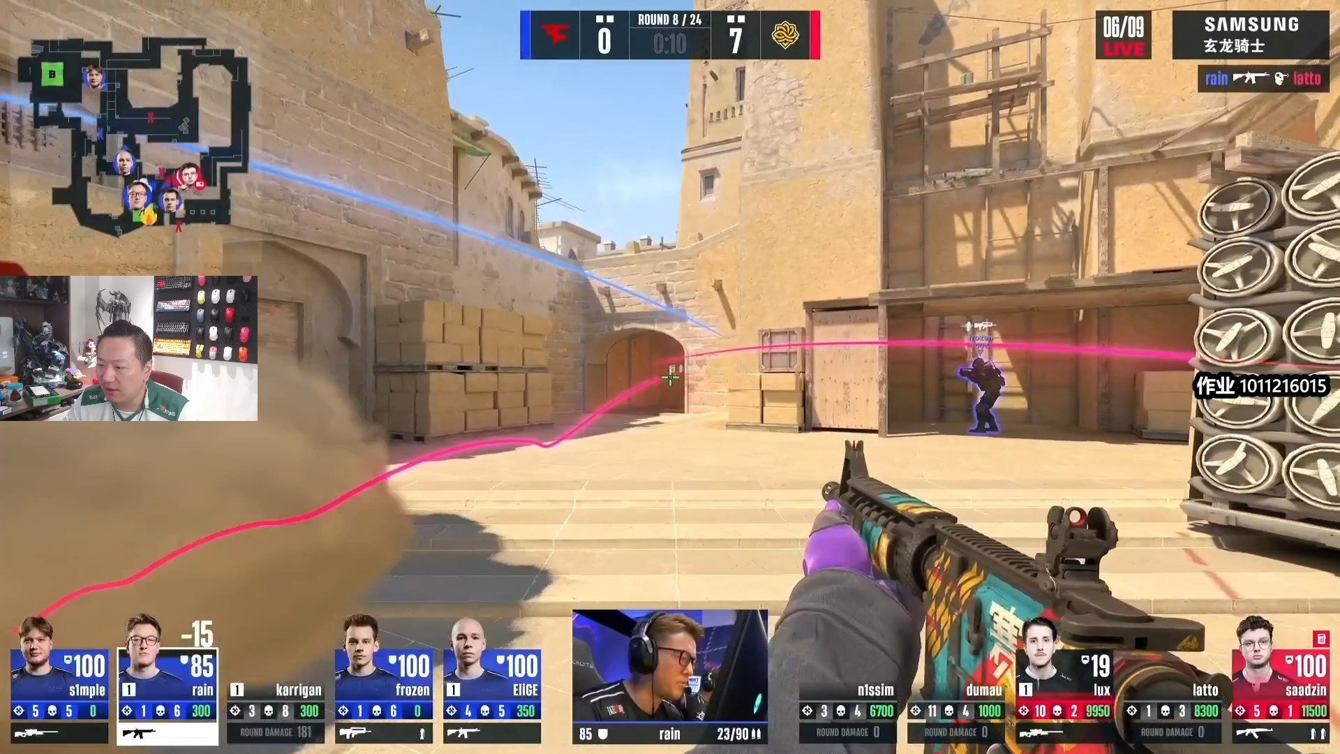 【FF大聪明解说】奥斯丁major 第二阶段 FAZE vs LEGACY
