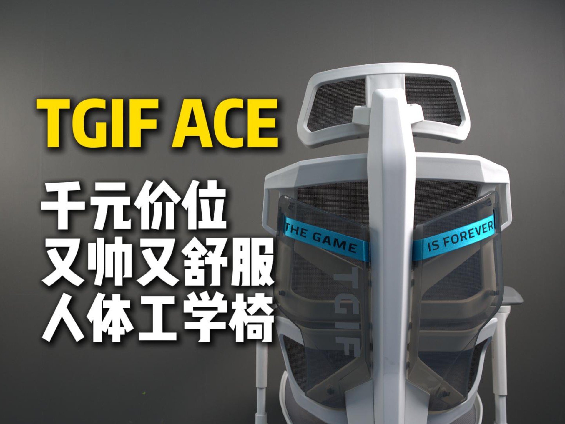 从办公到电竞的全场景适配：TGIF ACE人体工学椅体验评测