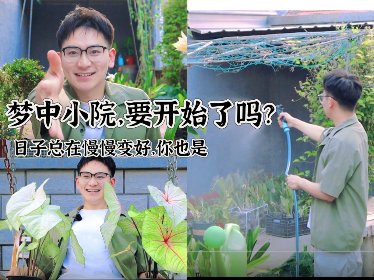 终于拥有梦想中的小院啦！