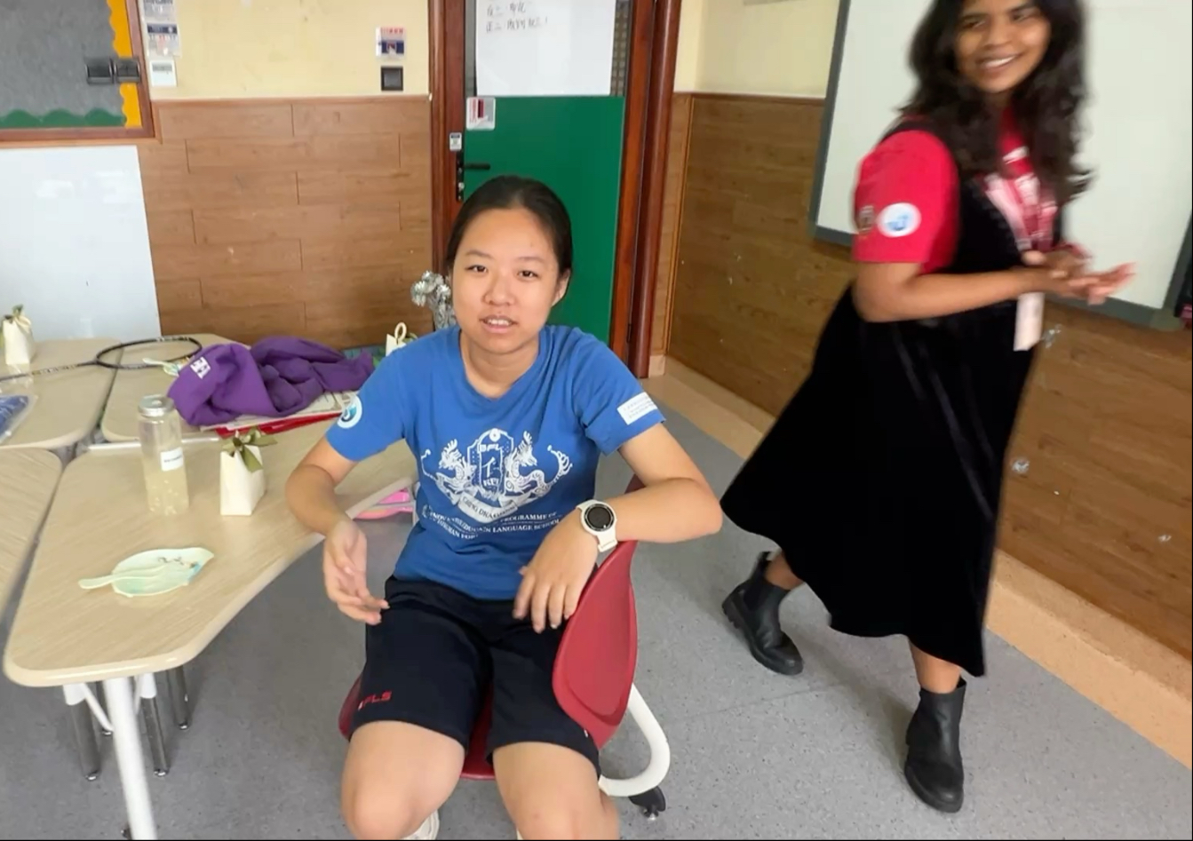 7CA在七年级下学期的最后一天散学典礼后的新学年展望