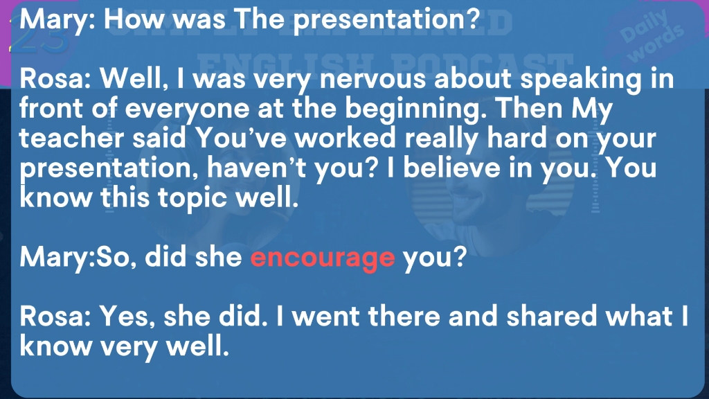 Learn English with podcast 23 for beginners to intermadi