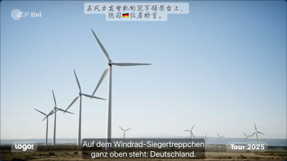 Windrad 风力发电机 20250903 中德双语字幕