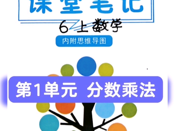 6年级上册数学课堂笔记~第1单元分数乘法