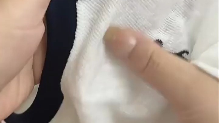 哈罗小黄鸭 HAL.DUCK女童条纹长袖T恤2025新款夏季休闲拼色刺