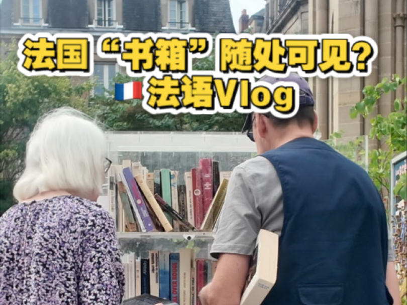 法国随处可见的书箱是什么？