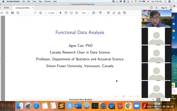 Functional data analysis -lecture1