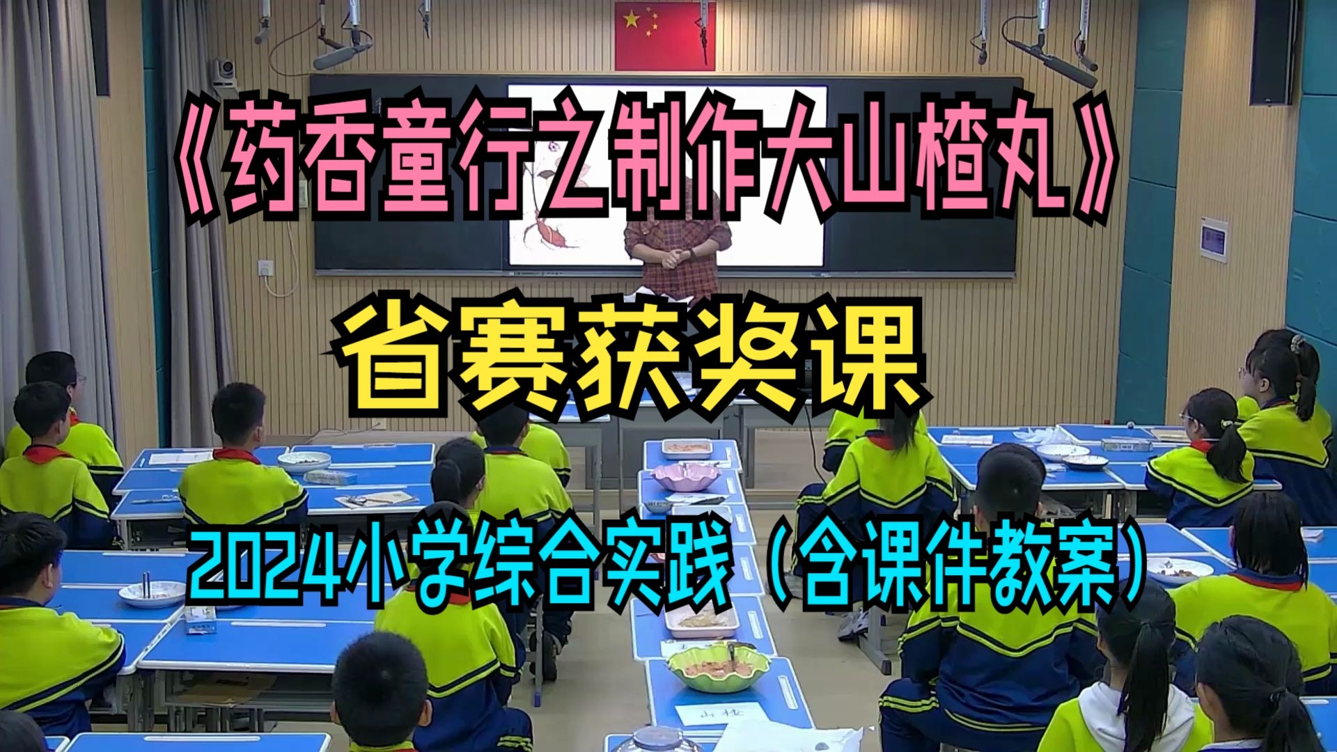 《药香童行之制作大山楂丸》【省赛获奖课】【2024小学综合实