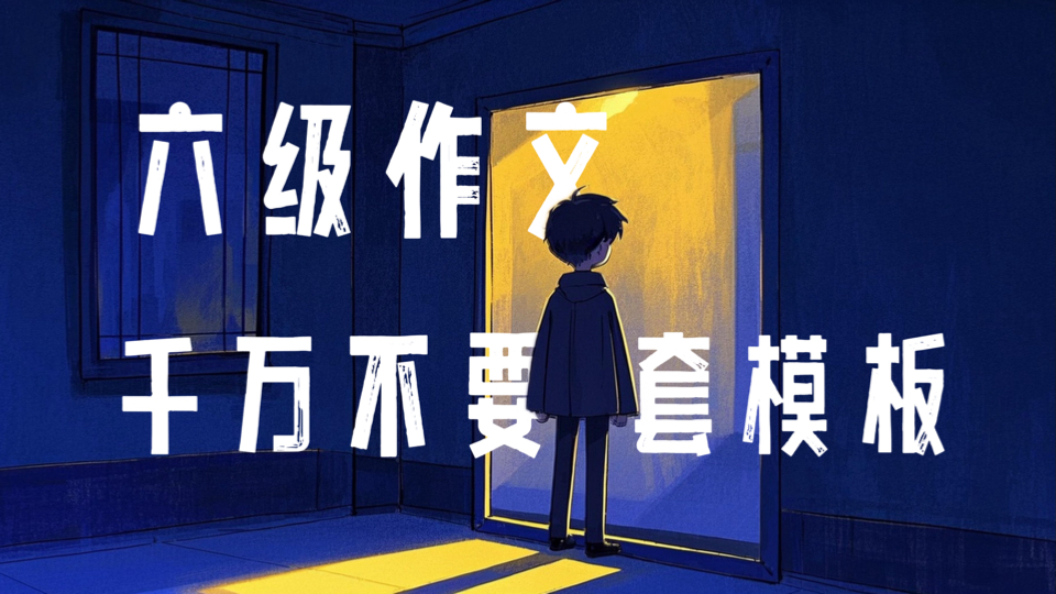 六级作文套模板=不及格｜六级作文怎样写才能得高分