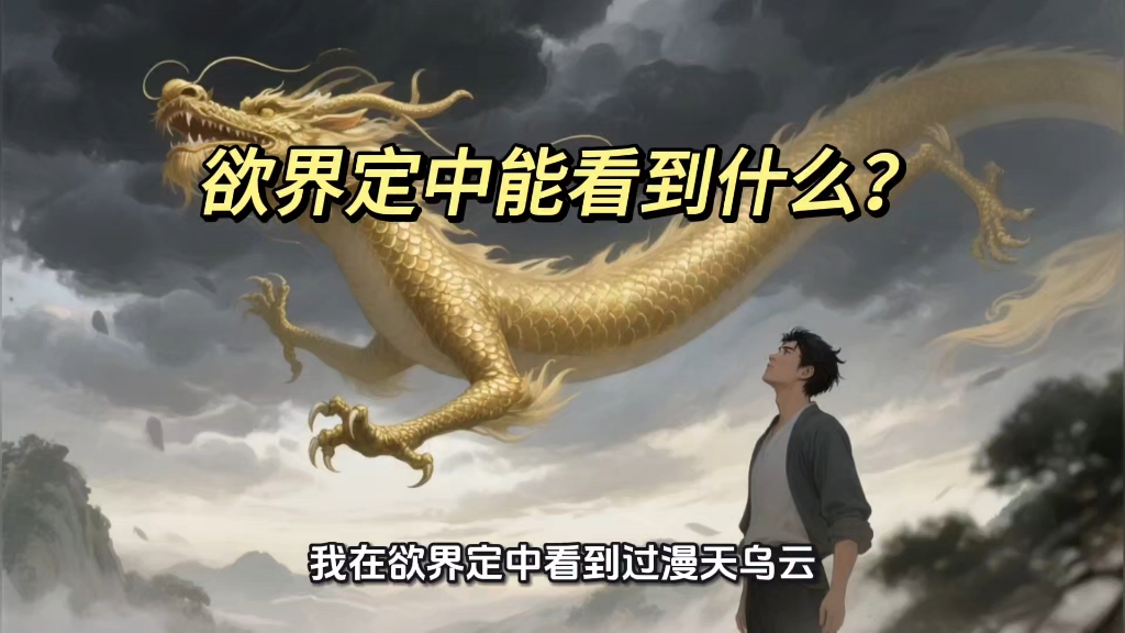 欲界定中能看到什么？