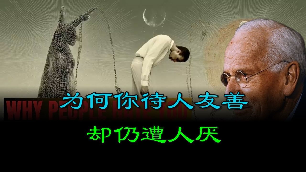为何你待人友善却仍遭人厌｜荣格心理学深度解析