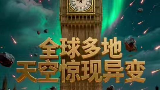 全球各地天空惊现异变