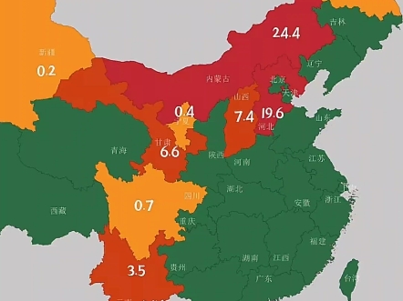 全国各省燕麦产量