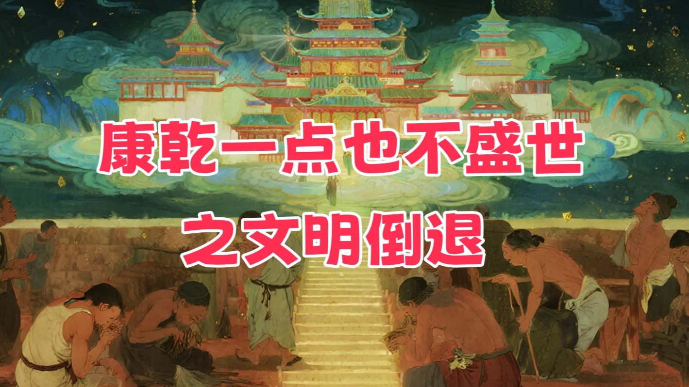 康乾一点也不盛世：文明倒退