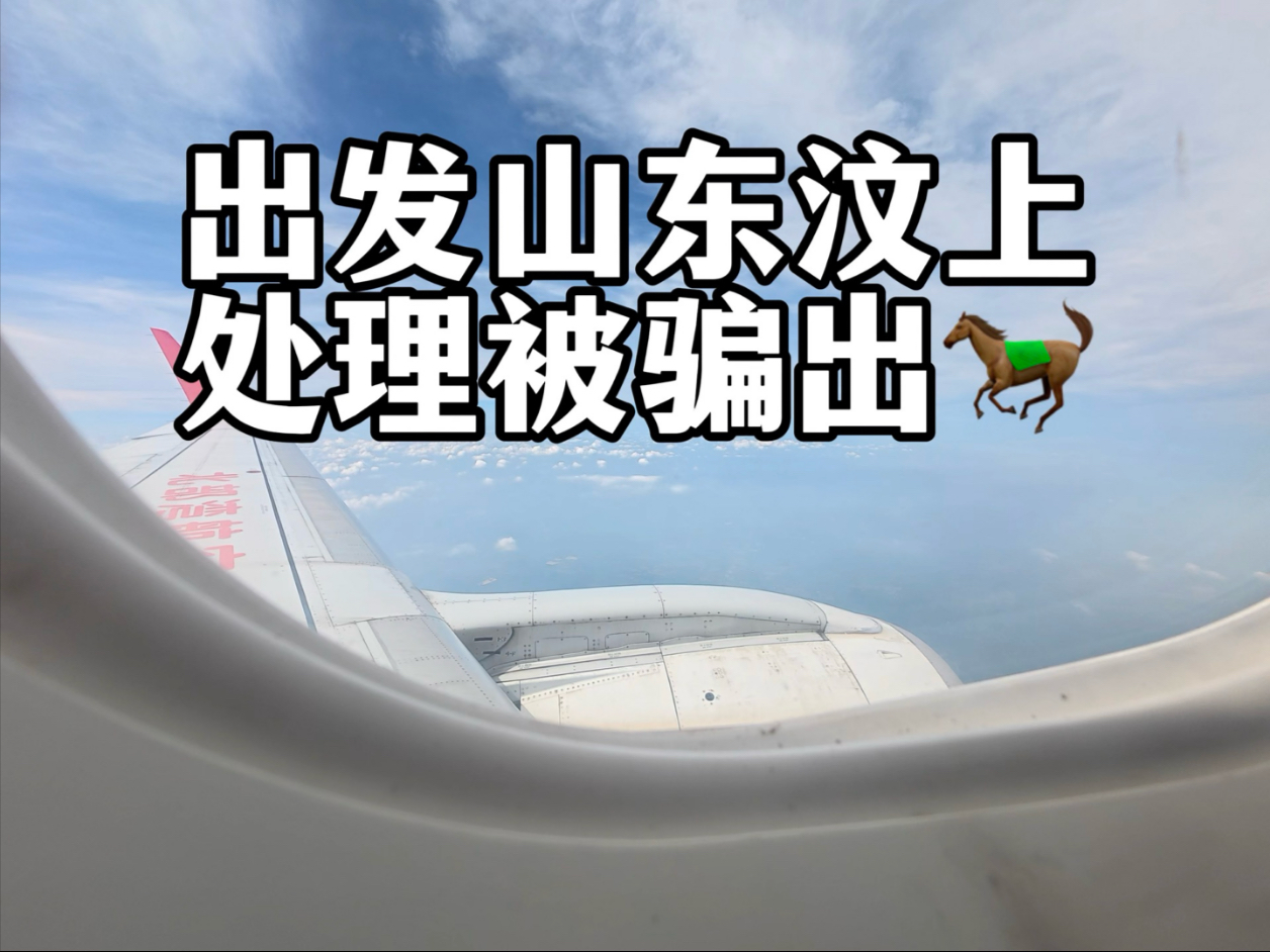 出发山东处理被骗安堂口的问题，一天解决！