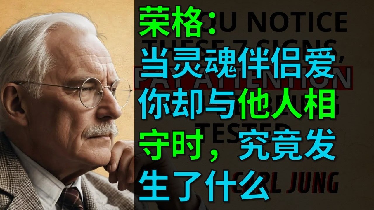 当灵魂伴侣爱你却与他人相守时，究竟发生了什么｜卡尔·荣格