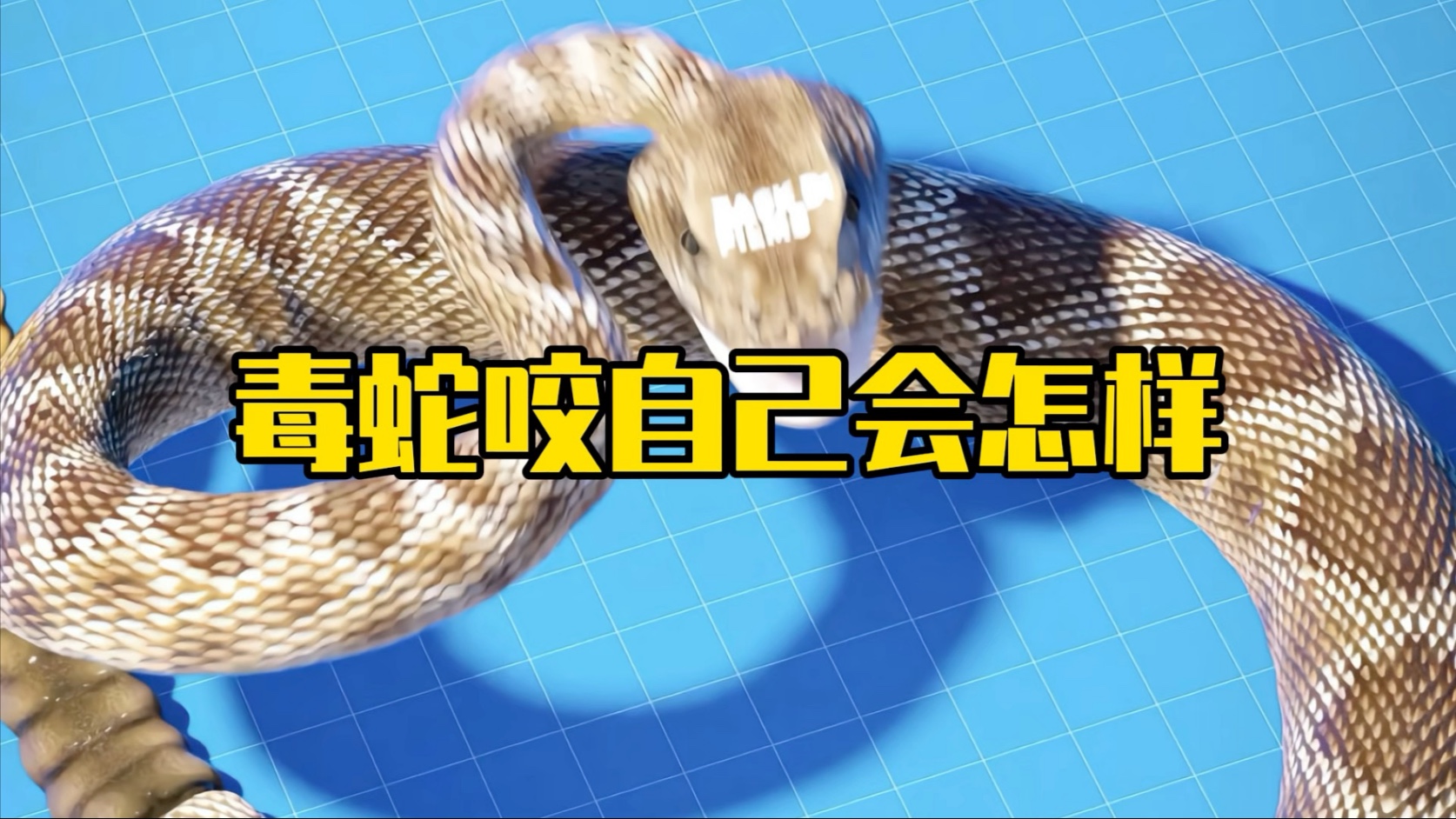 毒蛇咬到自己会怎样？