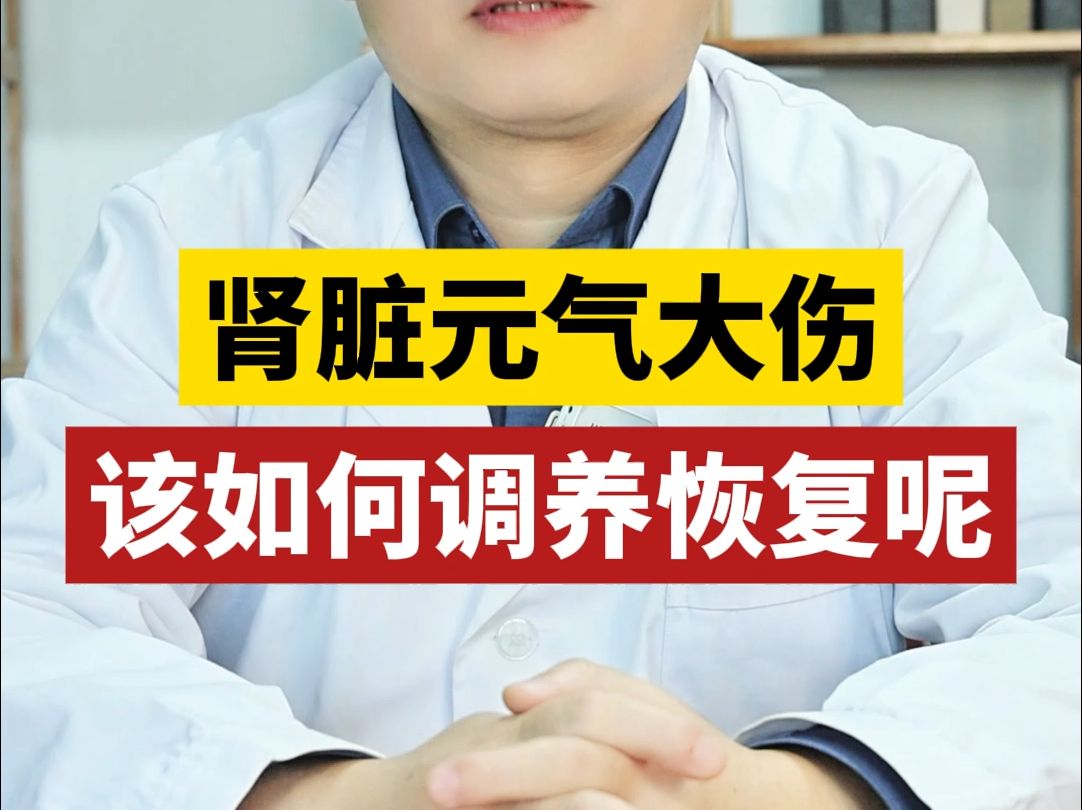 肾脏元气大伤，该如何调养恢复呢？