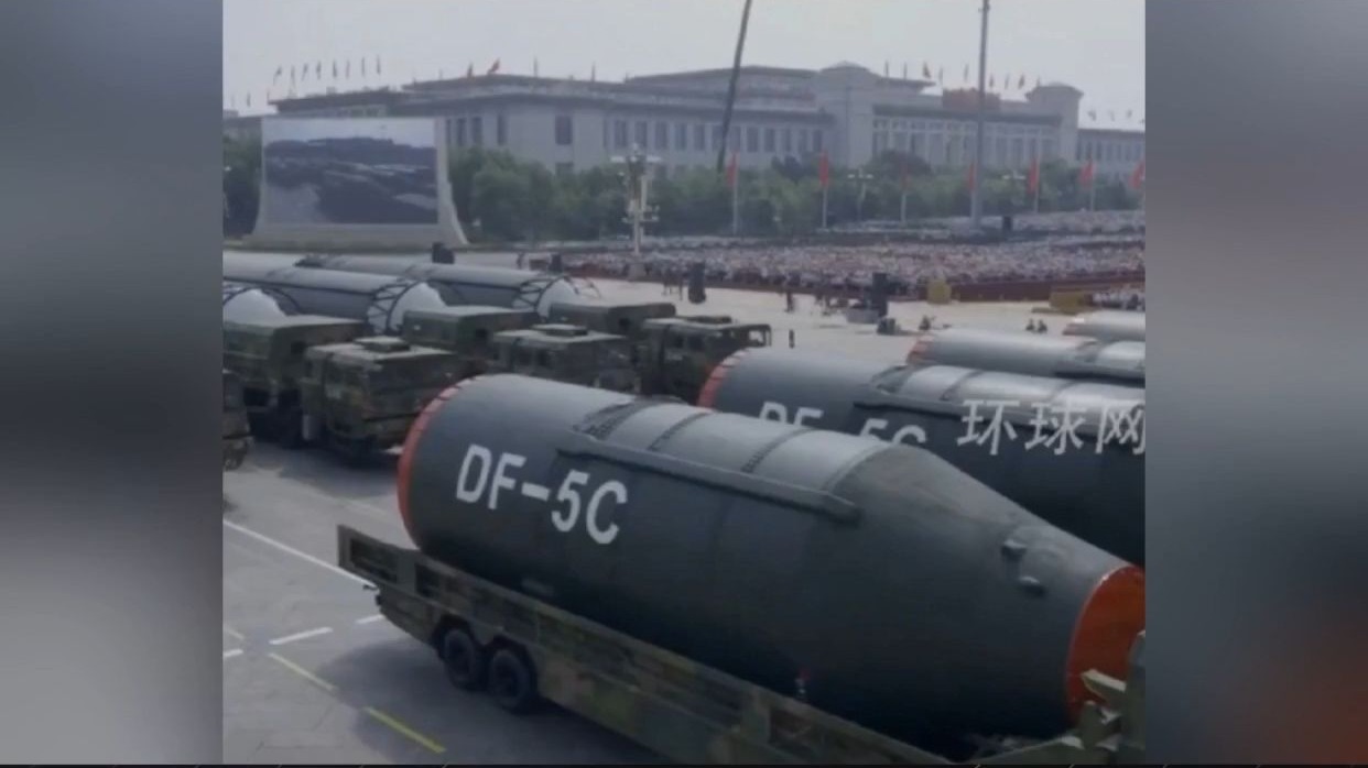 东风-5C震撼亮相，大国重器铸就全球战略盾牌