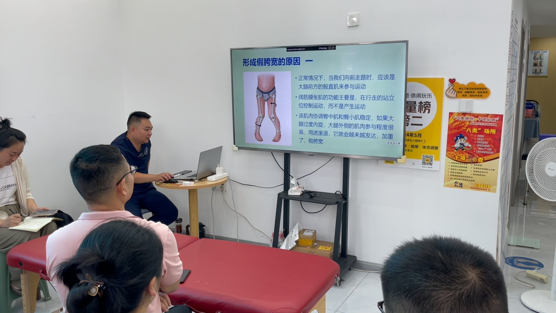 肌肉形态对假胯宽的影响