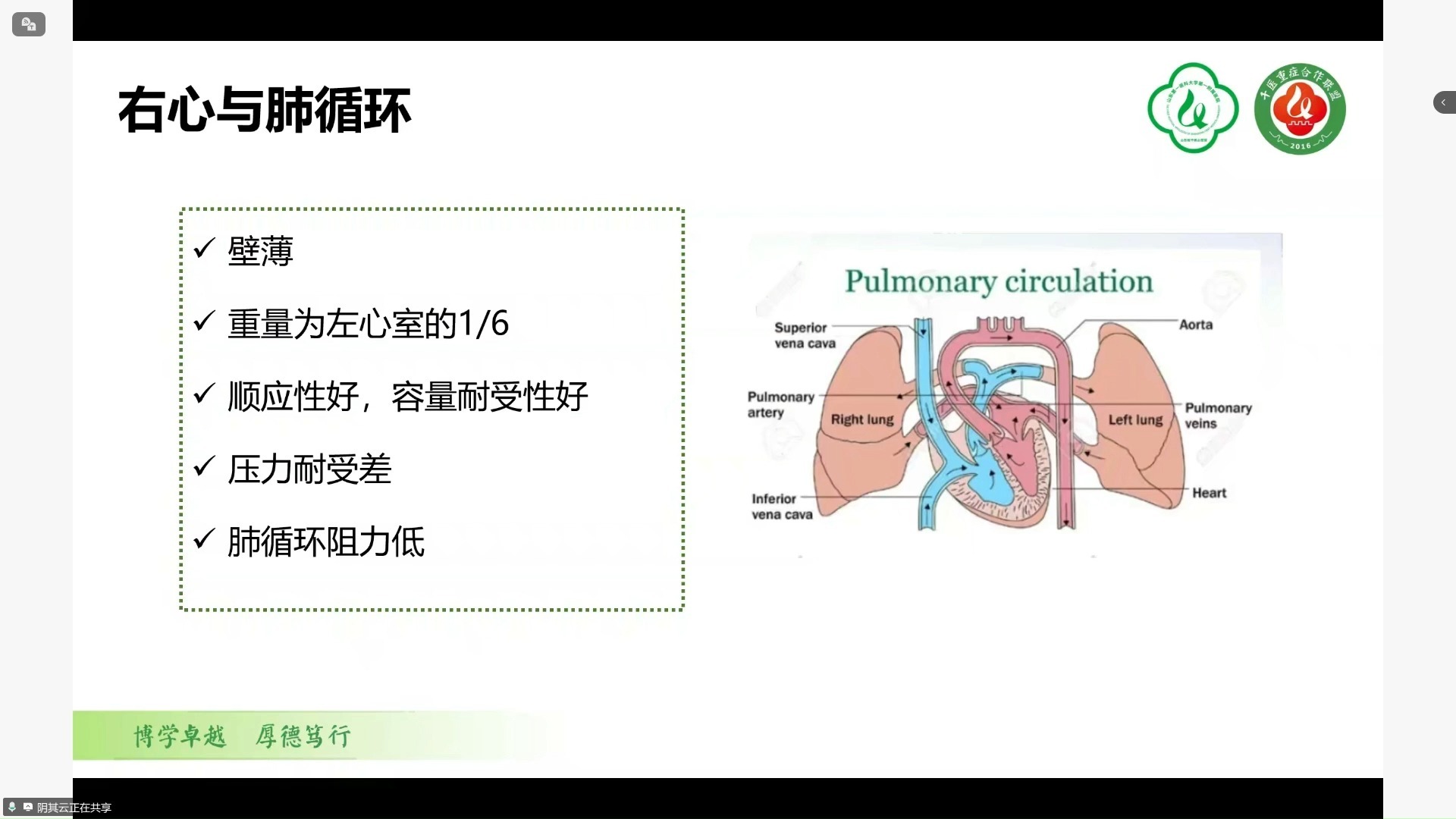 ARDS保护性通气：关注右心  阴其云