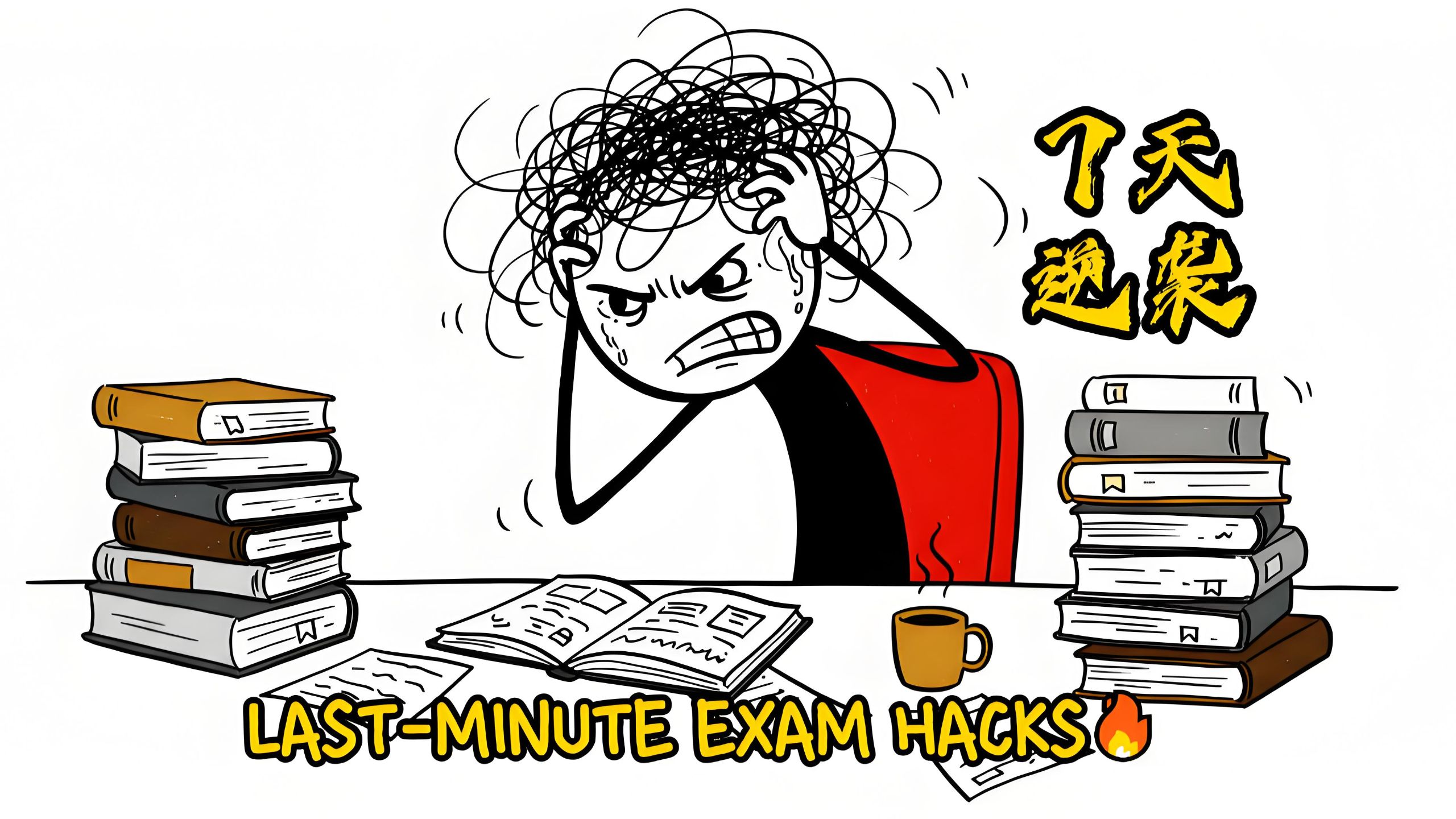 7天逆袭考神！科学爆改学习效率 | 考试急救