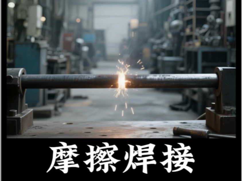 高速旋转下的两根钢筋是怎么焊接在一起的