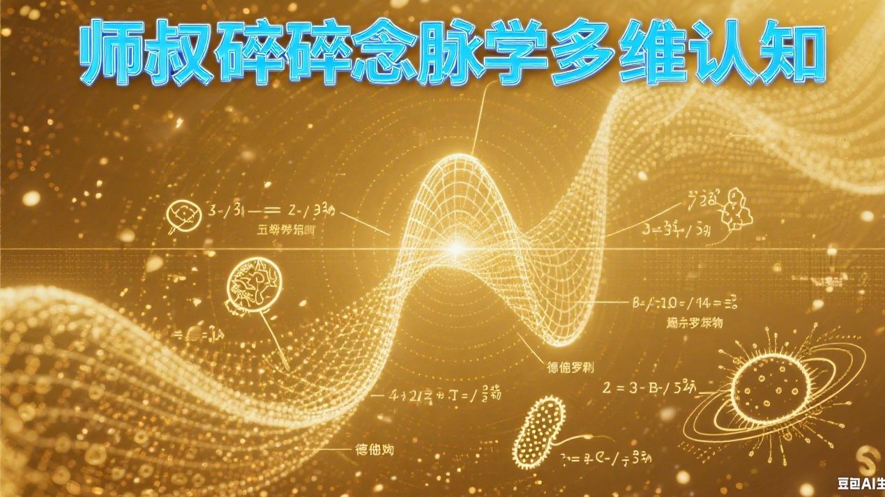 师叔碎碎念脉学认知解析(硬核版）