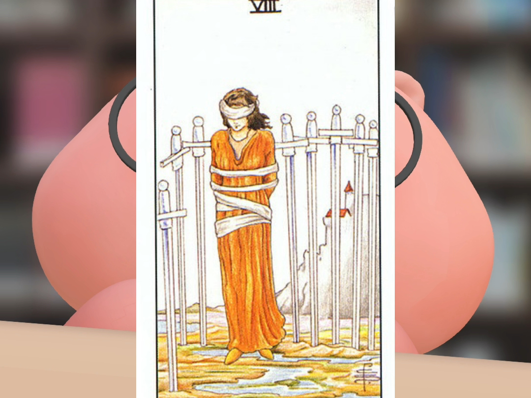 塔罗学习｜第53集:用最快的方式学会宝剑8的底层逻辑，通过核心含