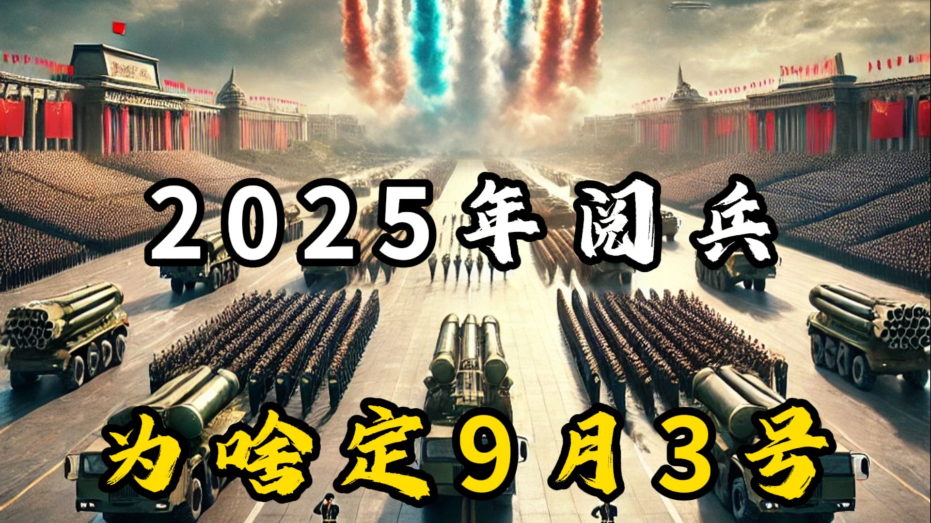 今年大阅兵为什么选择9月3日？