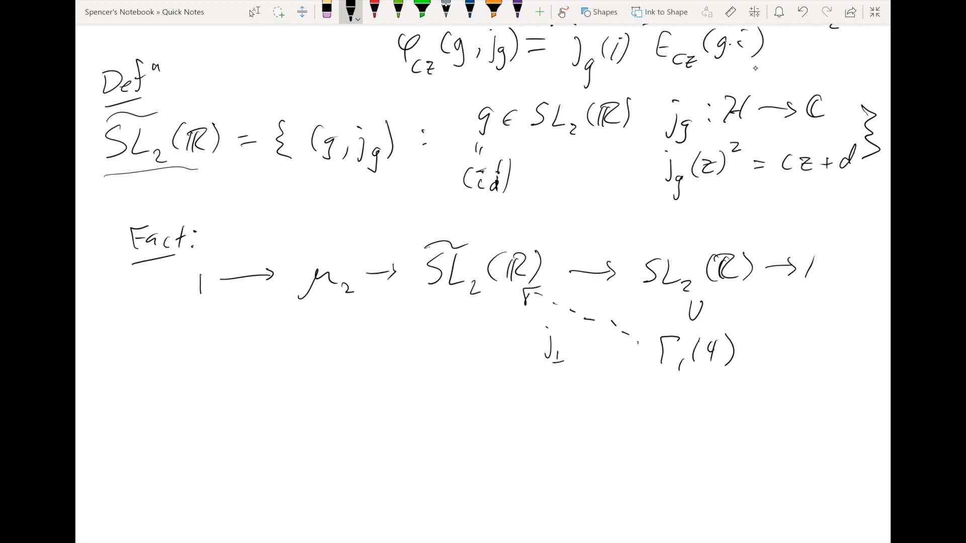 Modular forms of half-integral weight on exceptional gro