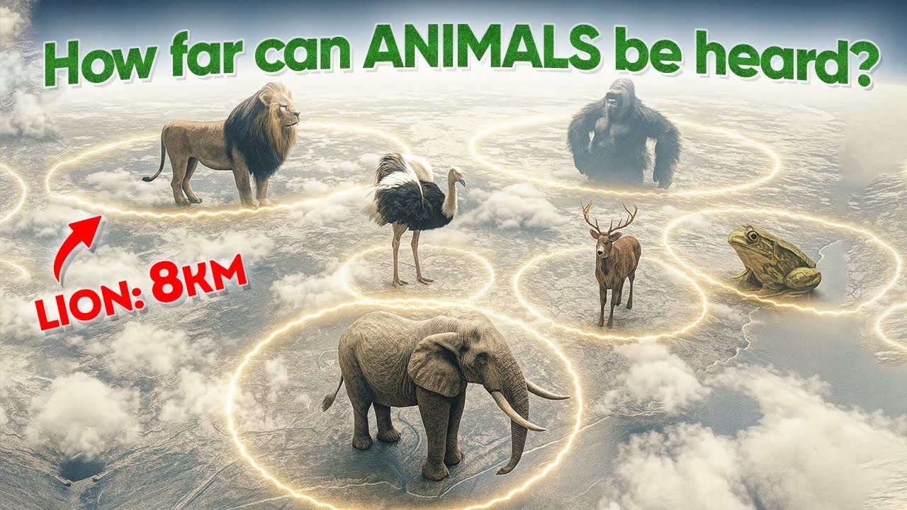 各种动物声音的传播距离၊၊||၊
