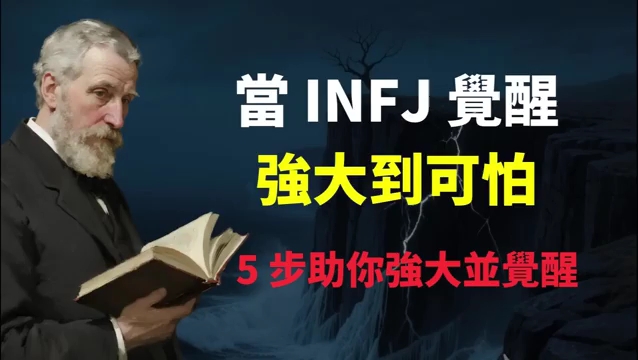 INFJ要怎样才能强大起来并觉醒?当INFJ觉醒，将强大到可怕，5步助