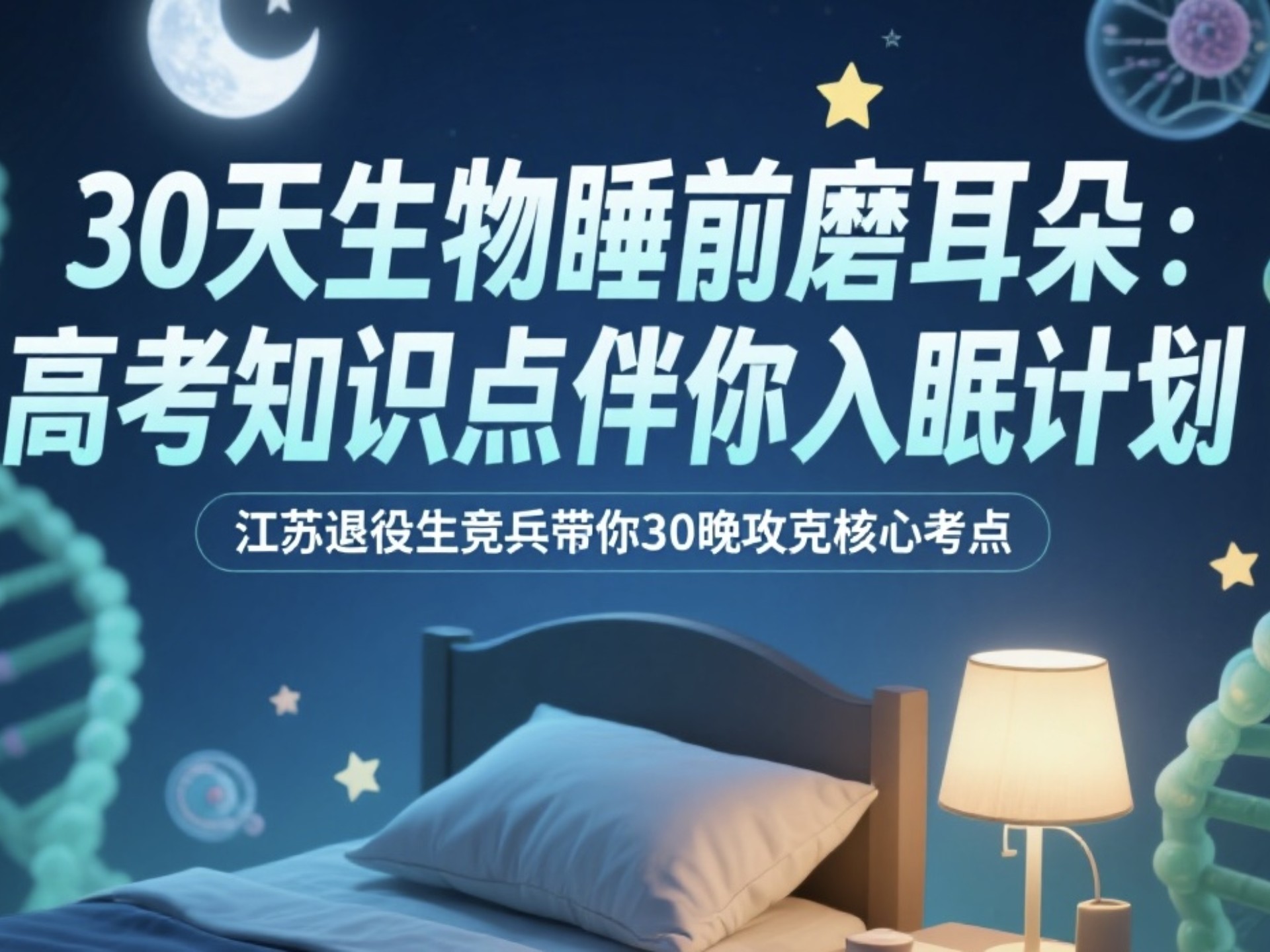 【高考生物】Day6:30天高考生物知识点 早读/睡前 磨耳朵计划