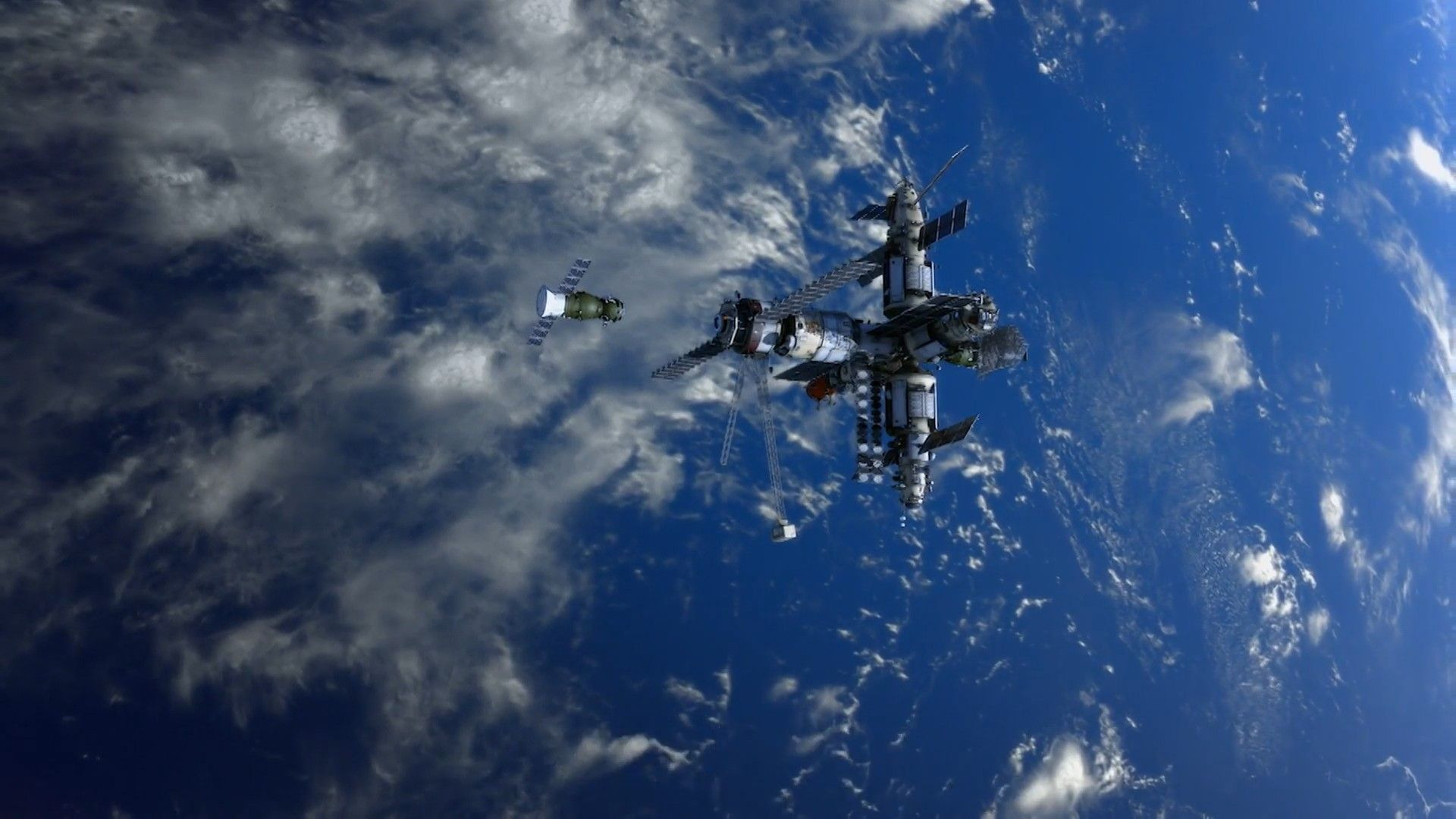 进步号补给飞船高速对接空间站，”忘记”减速撞向和平号！