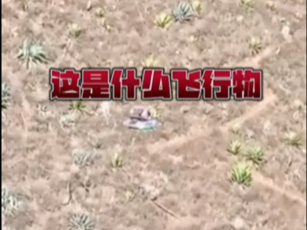 骑行爱好者拍摄到的不明飞行物