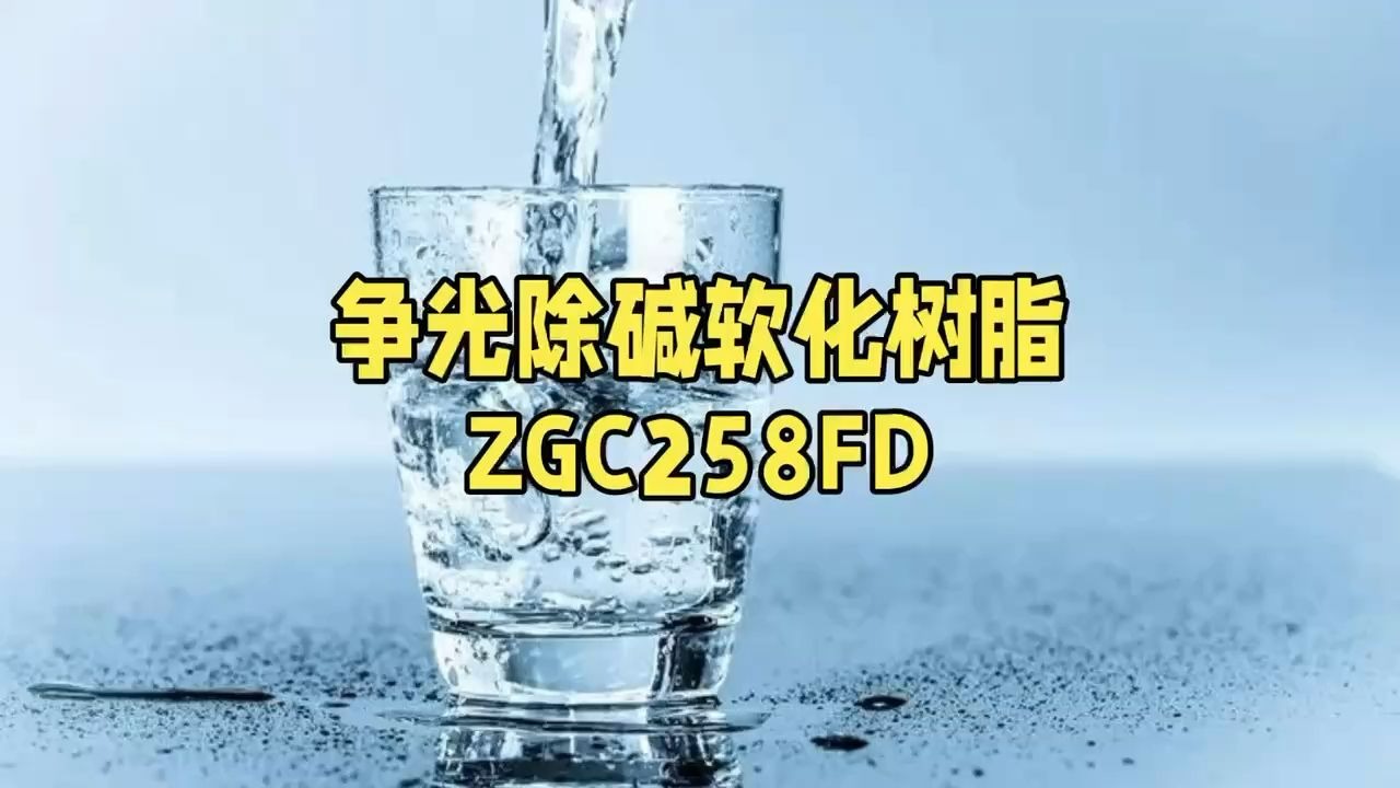 争光除碱软化树脂ZGC258FD
