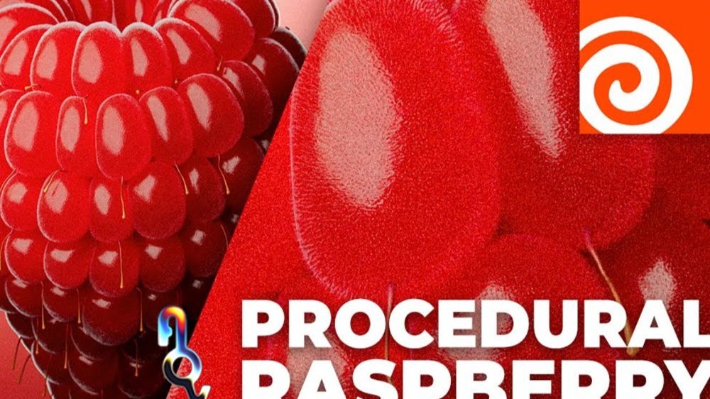 Houdini中创建一个"树莓”渲染模型教程