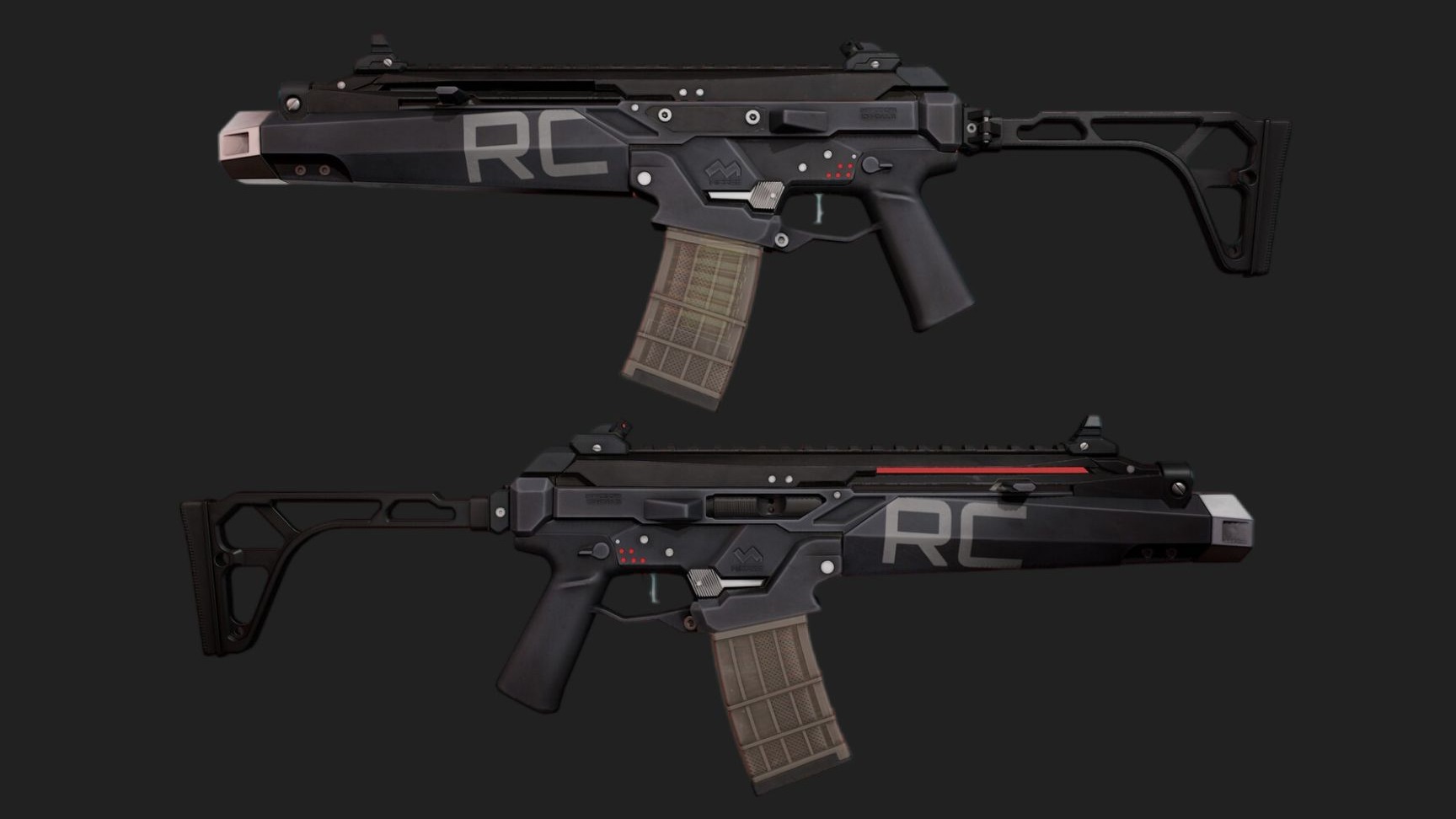 【3DMAX武器建模】原来冲锋枪建模这么简单啊，3dmax零基础入门