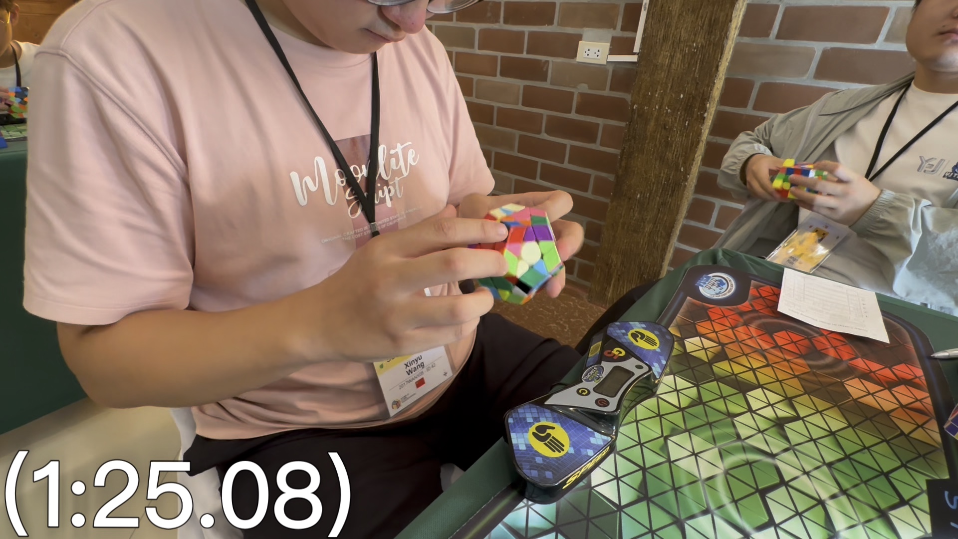 【CCSP2025】Mega R1 59.46 PR Single/1:18.51 Average