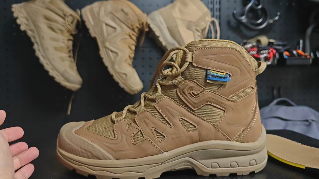 爱默生“行者”战术靴男中邦户外登山鞋徒步鞋防水防滑沙漠靴