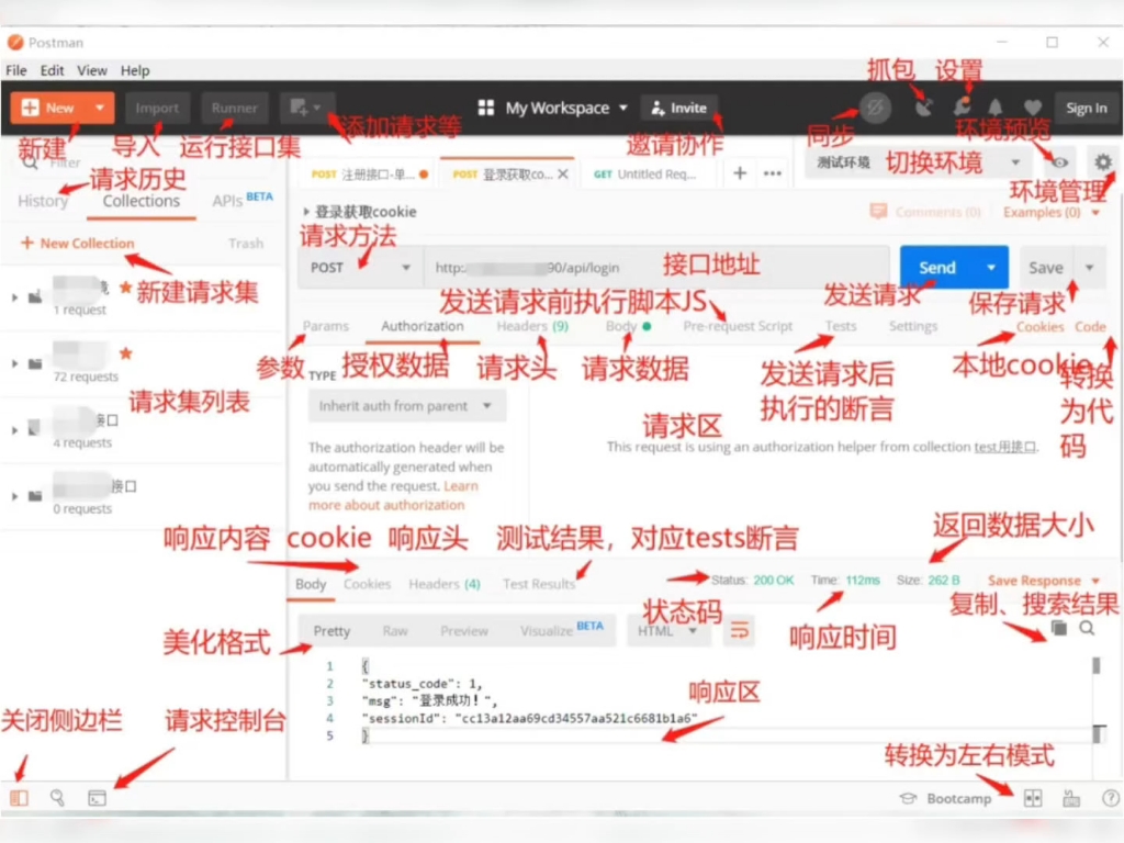 一图教你用postman进行接口测试。