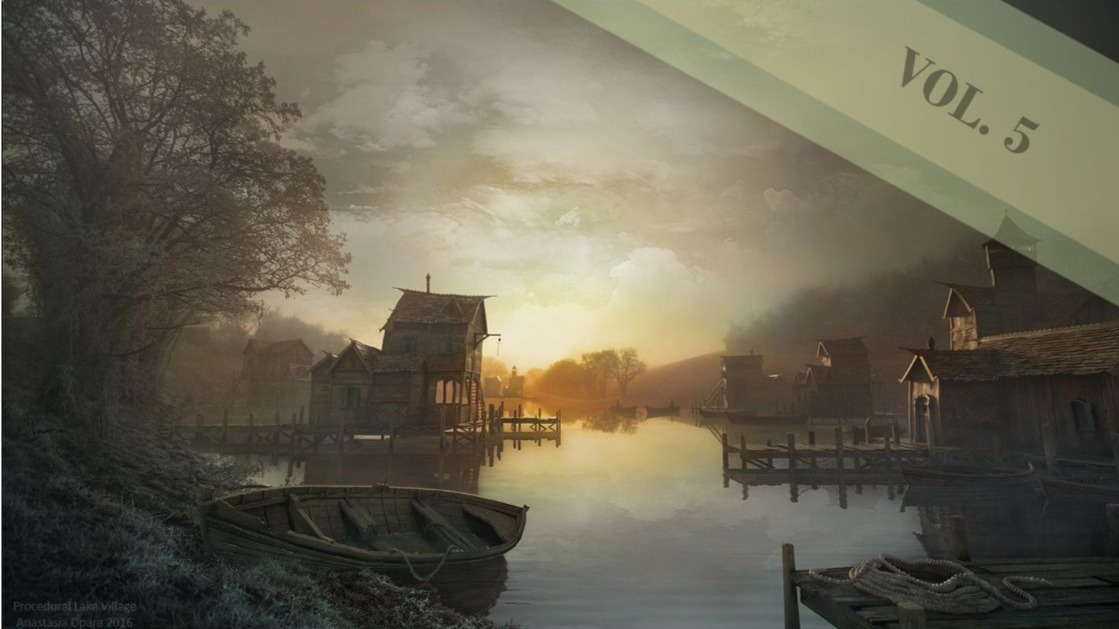 【国语】Houdini程序化湖边小屋-第一季