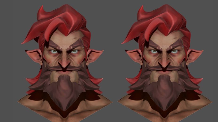 【ZBrush手办雕刻】风格化硬汉角色模型雕刻，适合新手学的简单