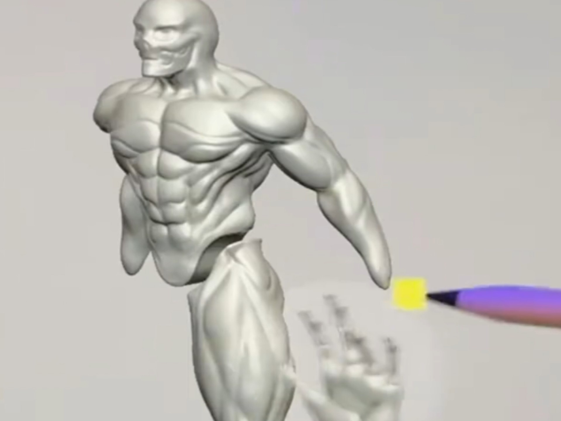 姐苦练建模就是为了装把大的！