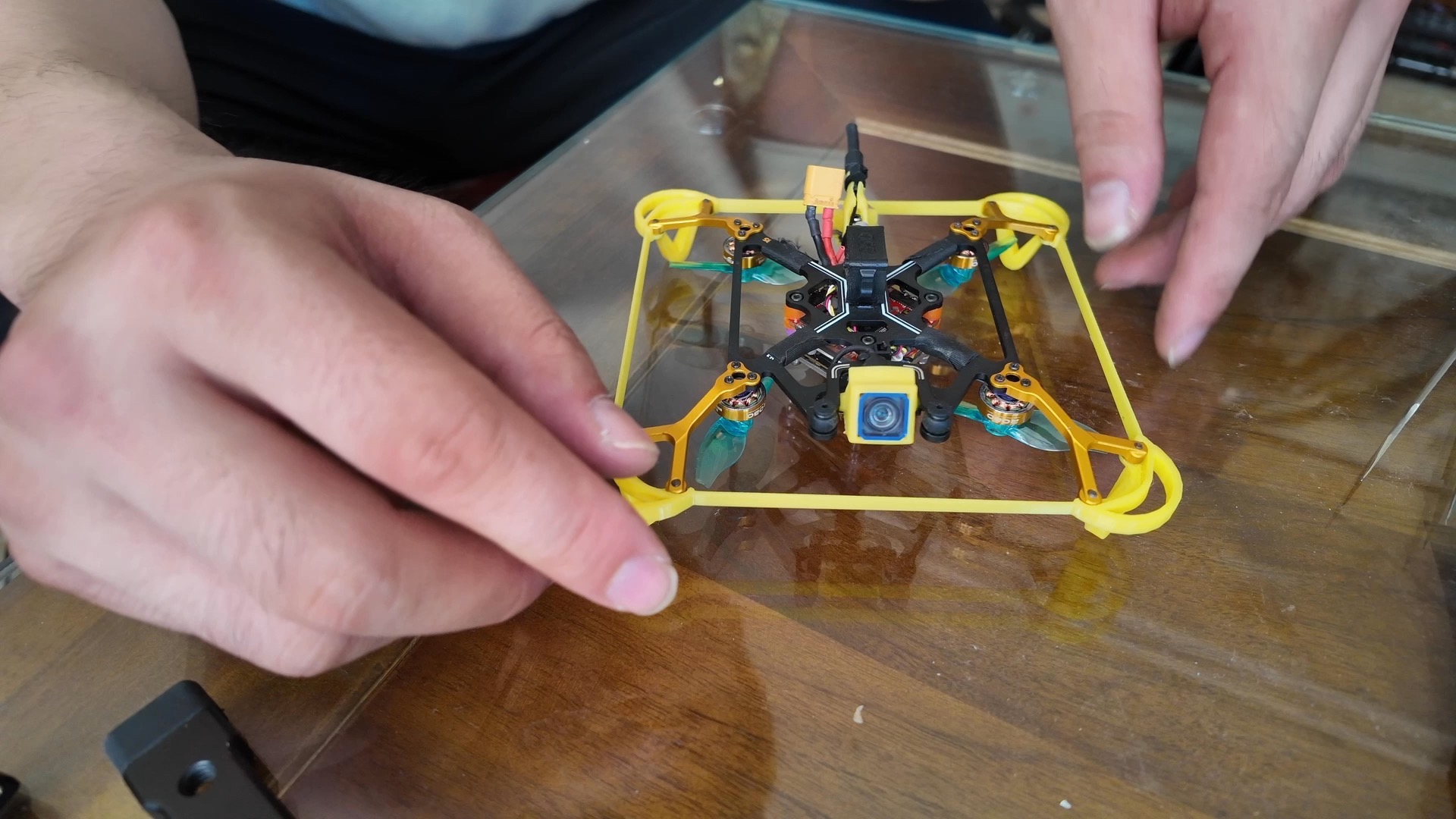 “一方时光”穿越机O4摄像头改装O3镜头