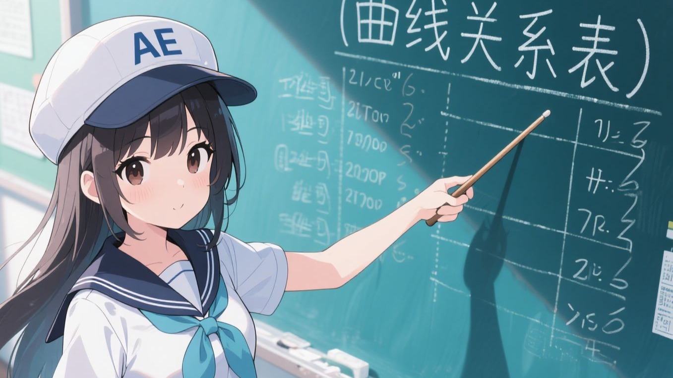 【AE教程】三分钟带你速通神奇的曲线关系表